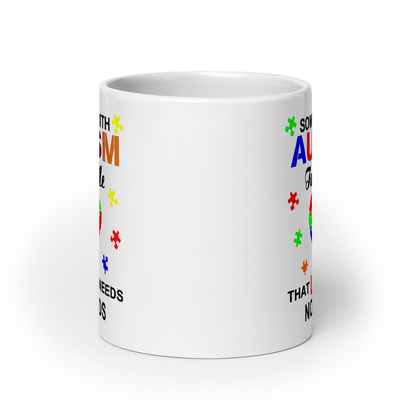 Autism is a Gift Not a Burden Ceramic Coffee Mug
