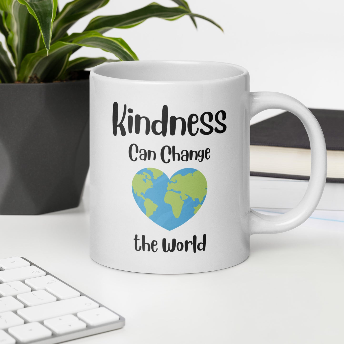 Kindness Can Change the World Ceramic Coffee Mug