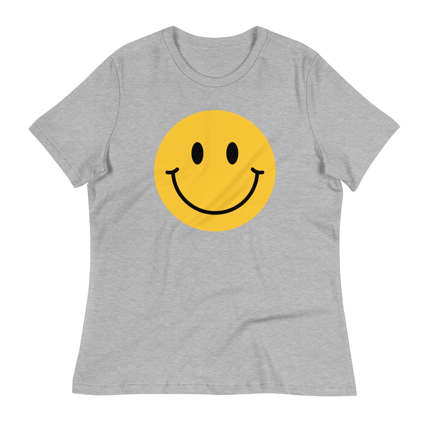 Smiley Face Bella Canvas Relaxed Women's T-Shirt