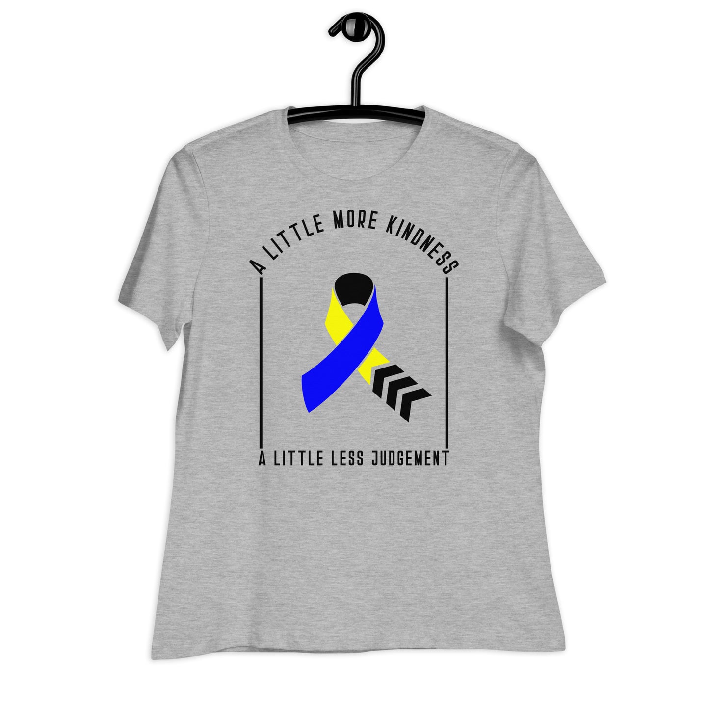 A Little More Kindness A Little Less Judgement Bella Canvas Relaxed Women's T-Shirt
