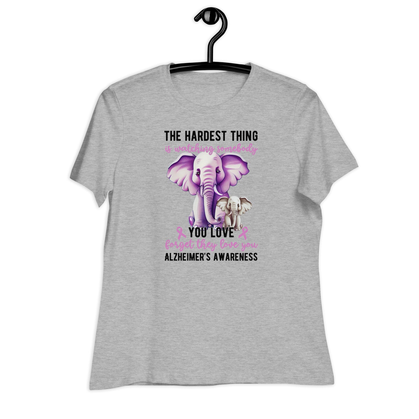 Alzheimer's Awareness Bella Canvas Relaxed Women's T-Shirt