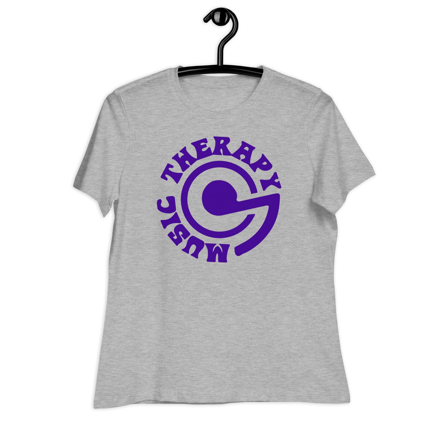 Music Therapy Quality Cotton Bella Canvas Relaxed Women's T-Shirt