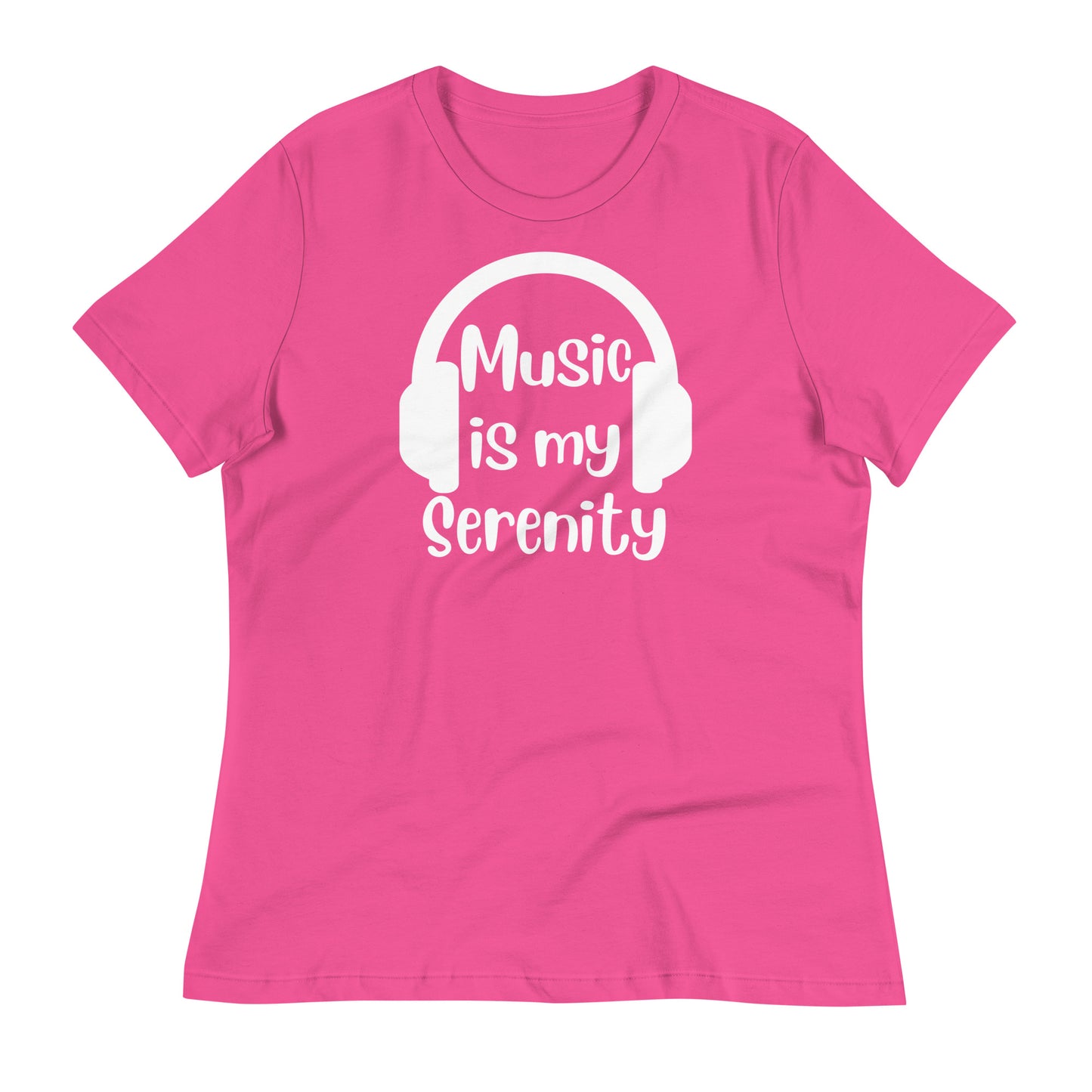 Music is My Serenity Bella Canvas Relaxed Women's T-Shirt