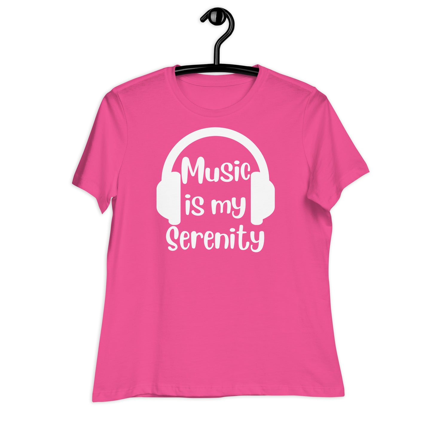 Music is My Serenity Bella Canvas Relaxed Women's T-Shirt