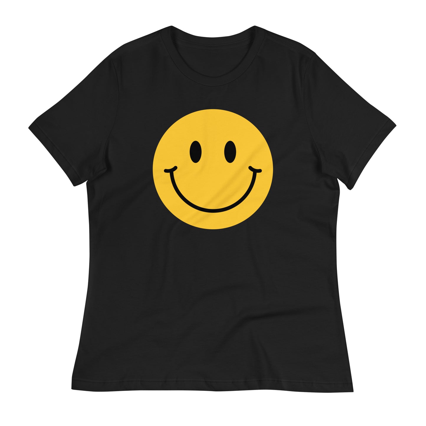 Smiley Face Bella Canvas Relaxed Women's T-Shirt
