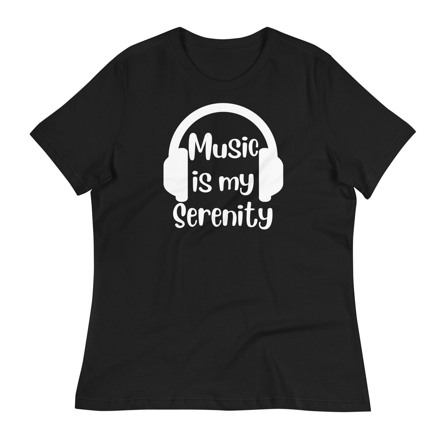 Music is My Serenity Bella Canvas Relaxed Women's T-Shirt