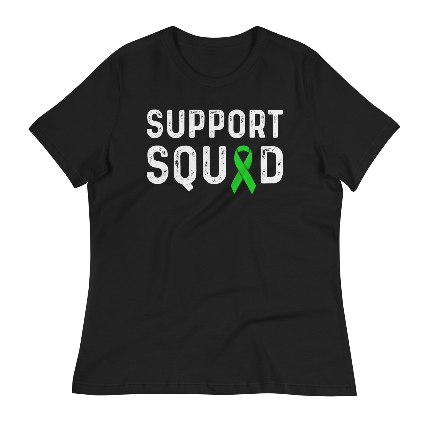 Support Squad Kidney Disease Awareness Bella Canvas Relaxed Women's T-Shirt