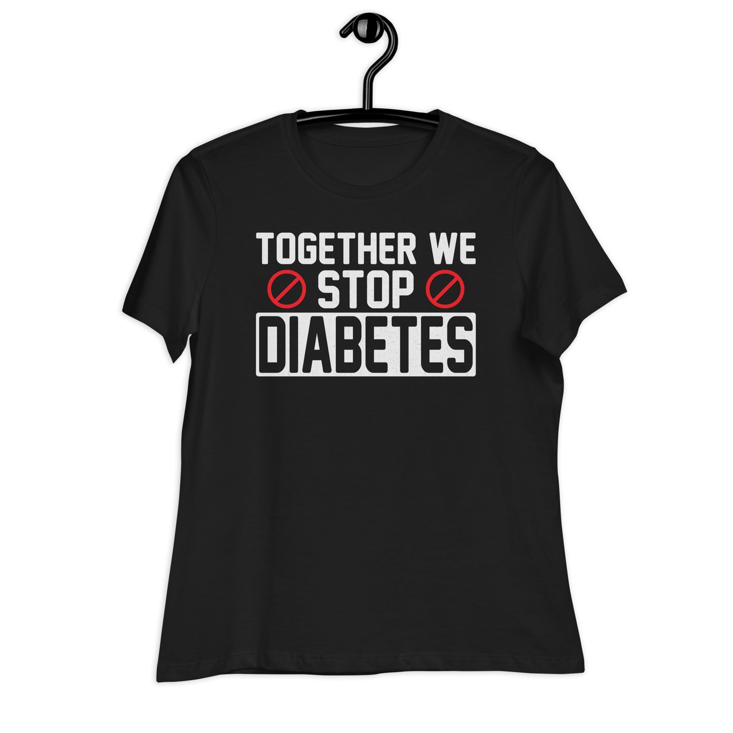 Together We Stop Diabetes Bella Canvas Relaxed Women's T-Shirt
