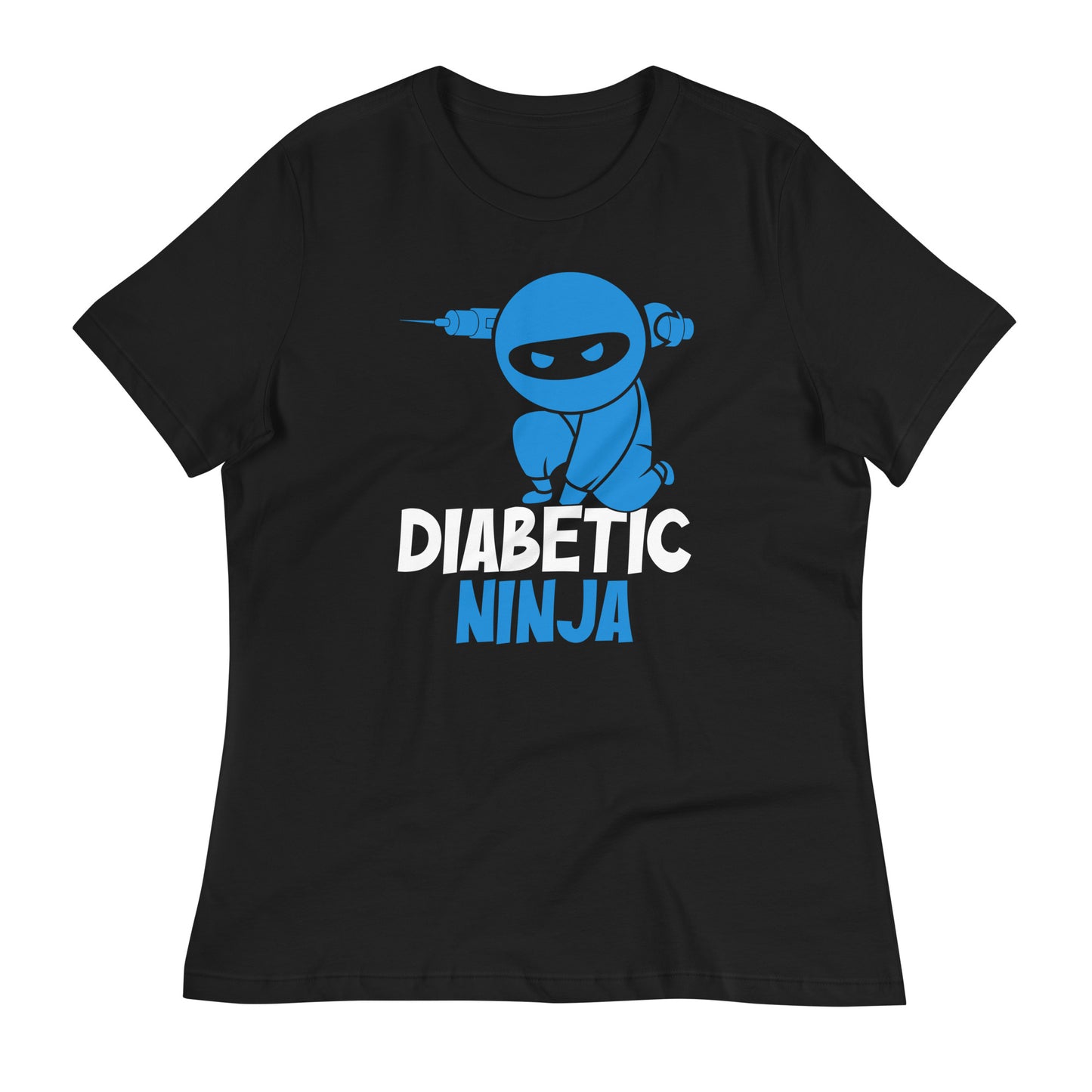 Diabetic Ninja Bella Canvas Relaxed Women's T-Shirt