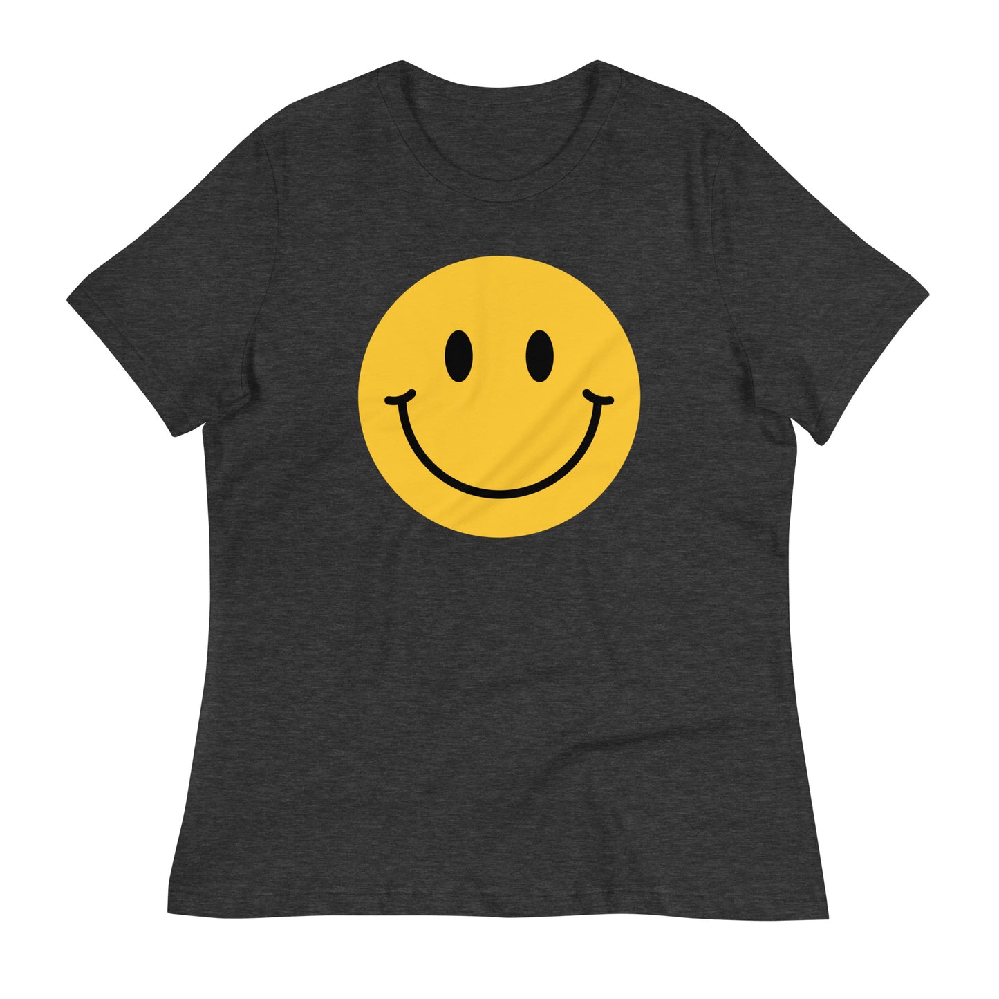 Smiley Face Bella Canvas Relaxed Women's T-Shirt