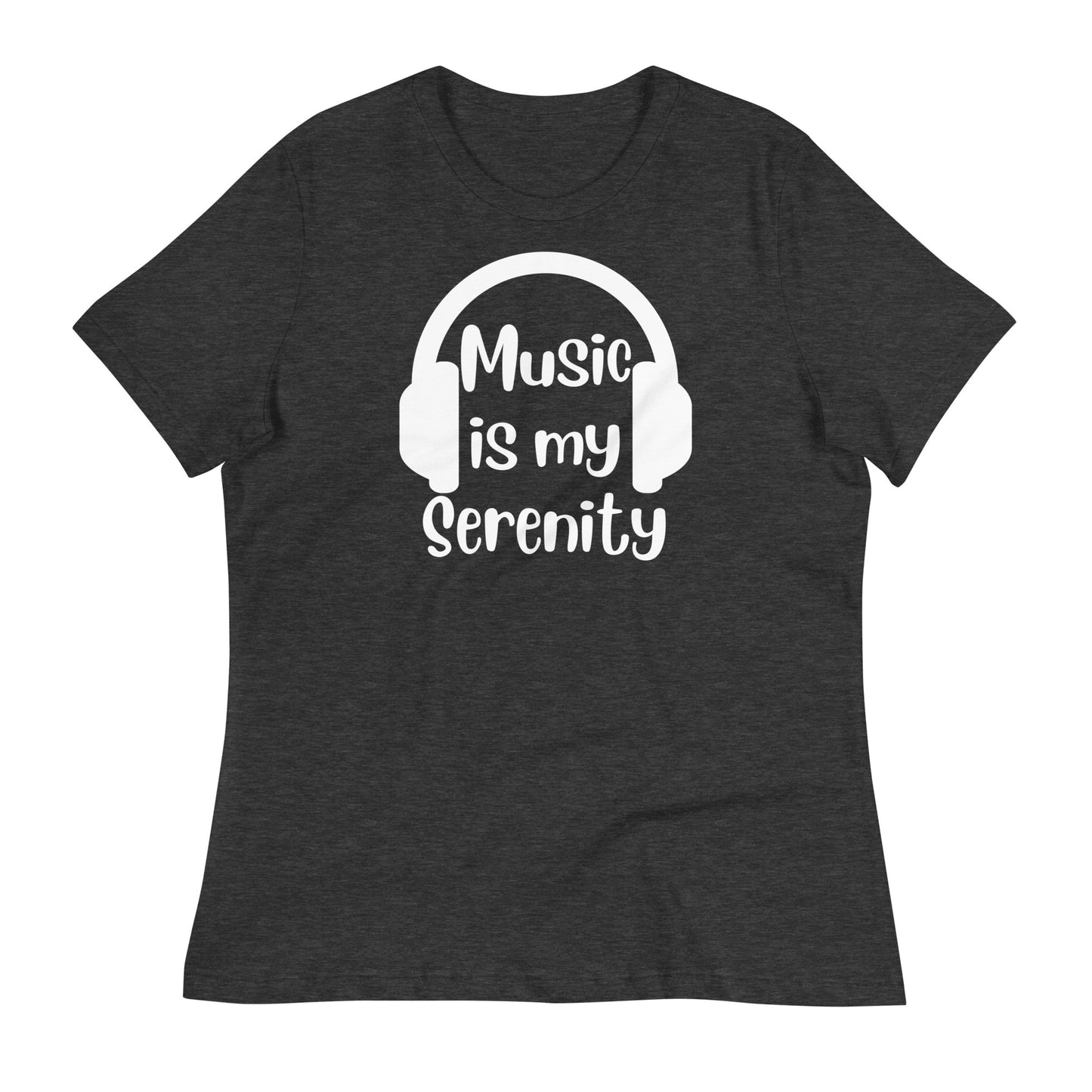 Music is My Serenity Bella Canvas Relaxed Women's T-Shirt