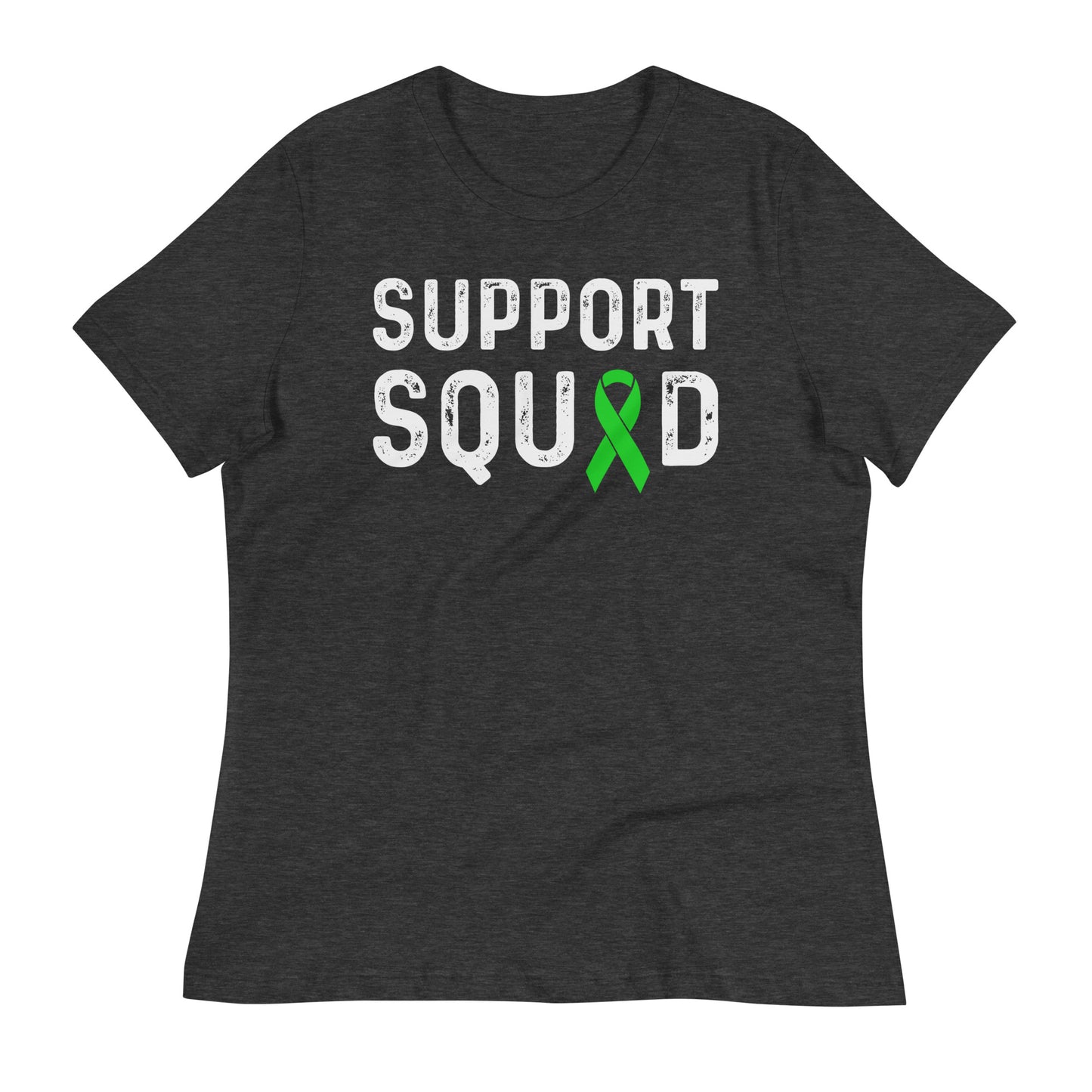 Support Squad Kidney Disease Awareness Bella Canvas Relaxed Women's T-Shirt