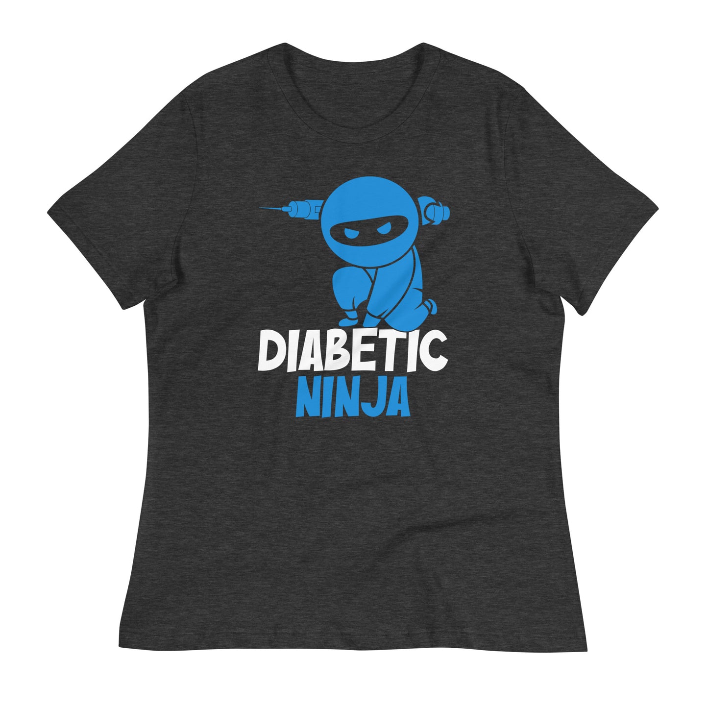 Diabetic Ninja Bella Canvas Relaxed Women's T-Shirt