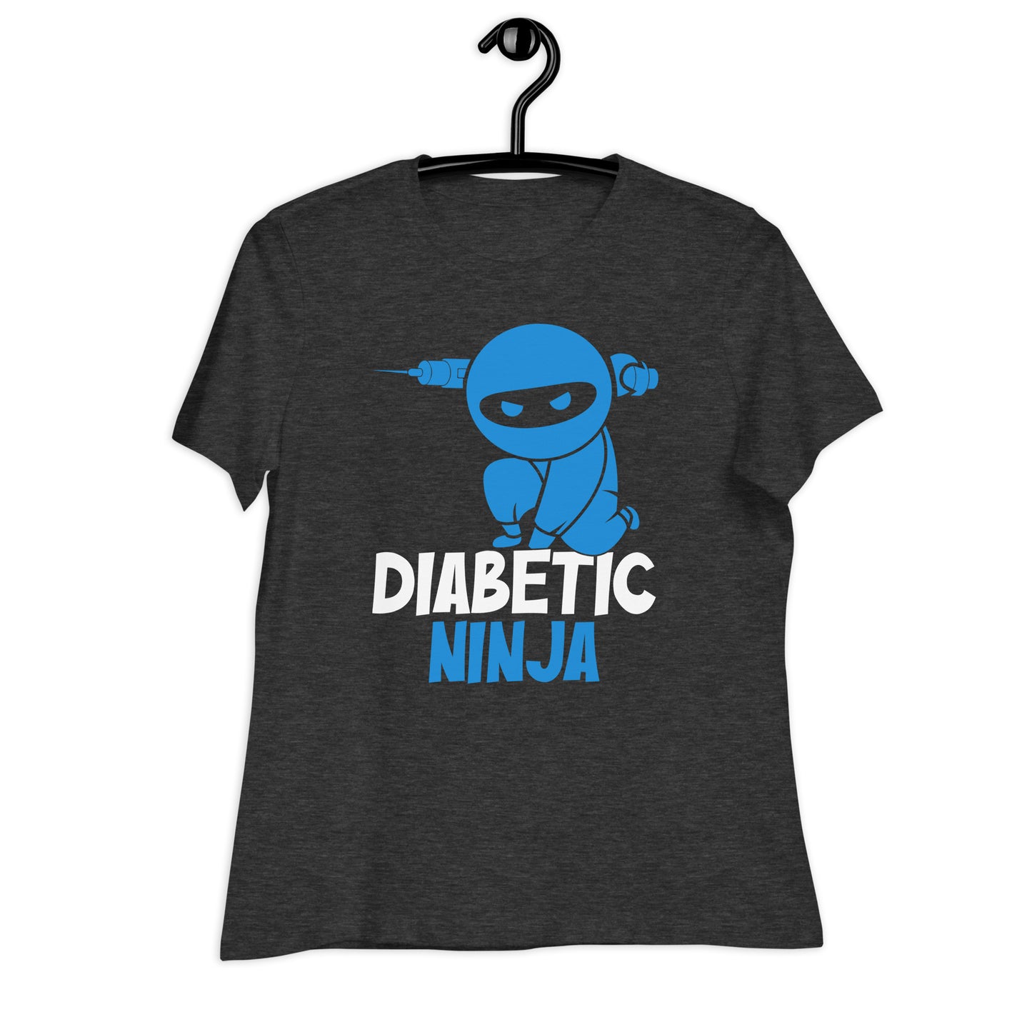 Diabetic Ninja Bella Canvas Relaxed Women's T-Shirt