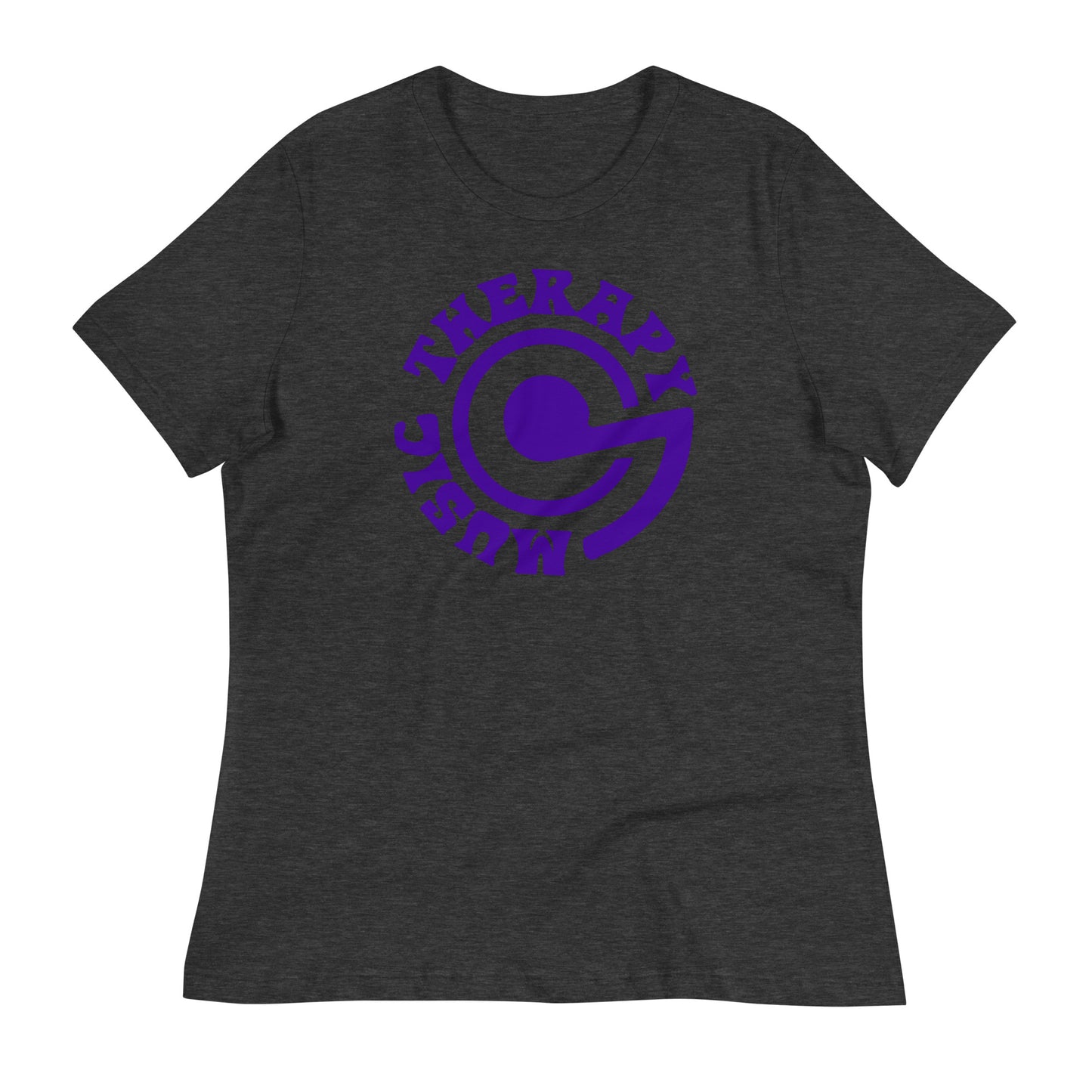 Music Therapy Quality Cotton Bella Canvas Relaxed Women's T-Shirt