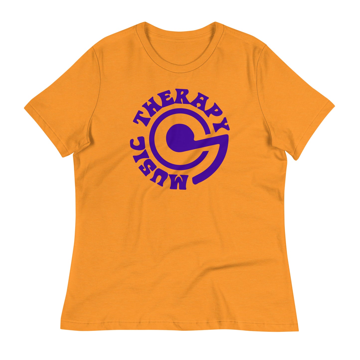 Music Therapy Quality Cotton Bella Canvas Relaxed Women's T-Shirt