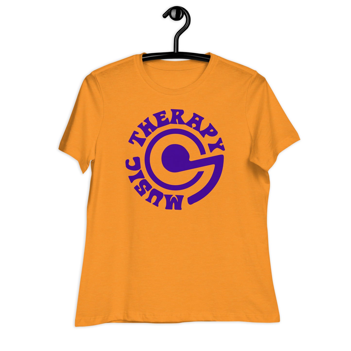 Music Therapy Quality Cotton Bella Canvas Relaxed Women's T-Shirt