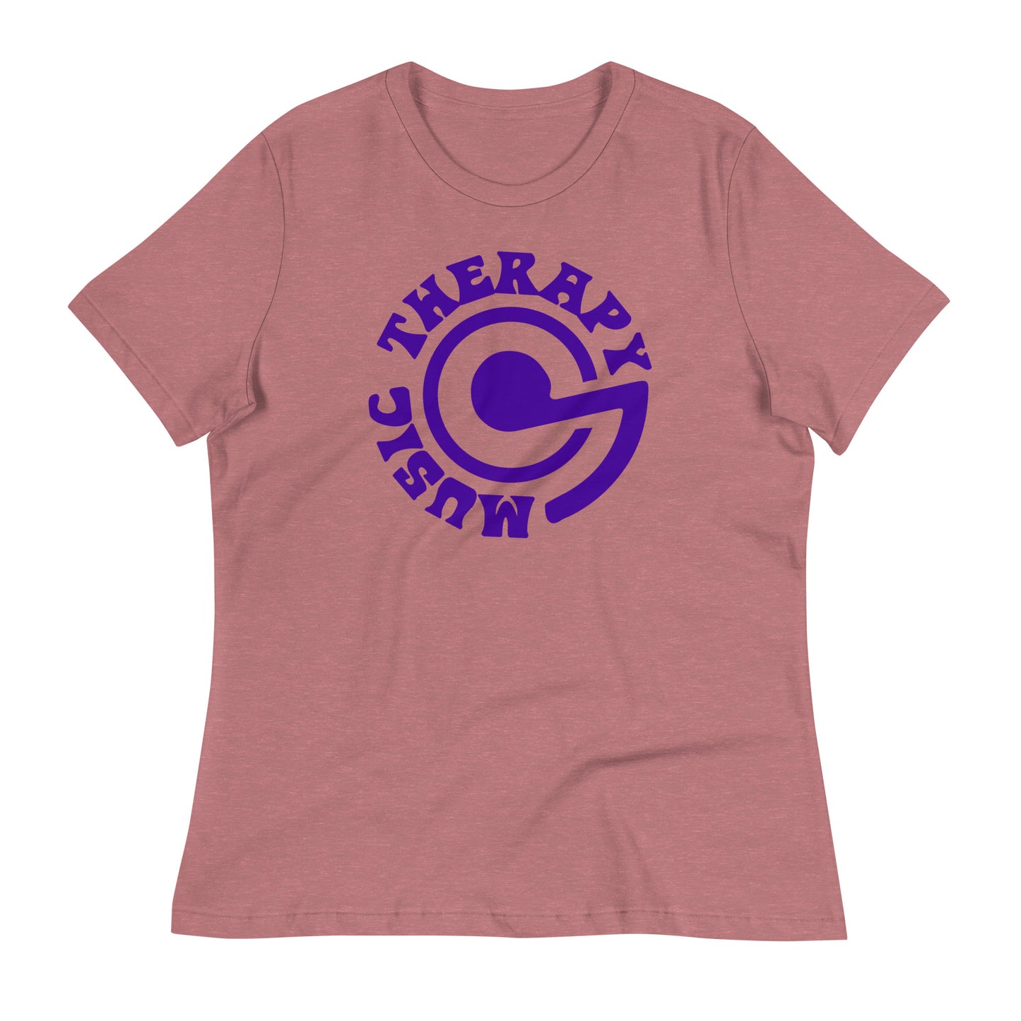 Music Therapy Quality Cotton Bella Canvas Relaxed Women's T-Shirt