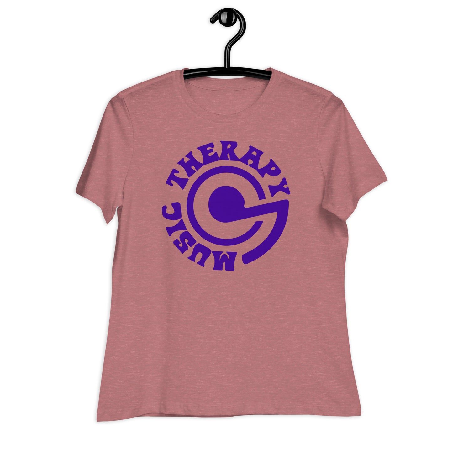 Music Therapy Quality Cotton Bella Canvas Relaxed Women's T-Shirt