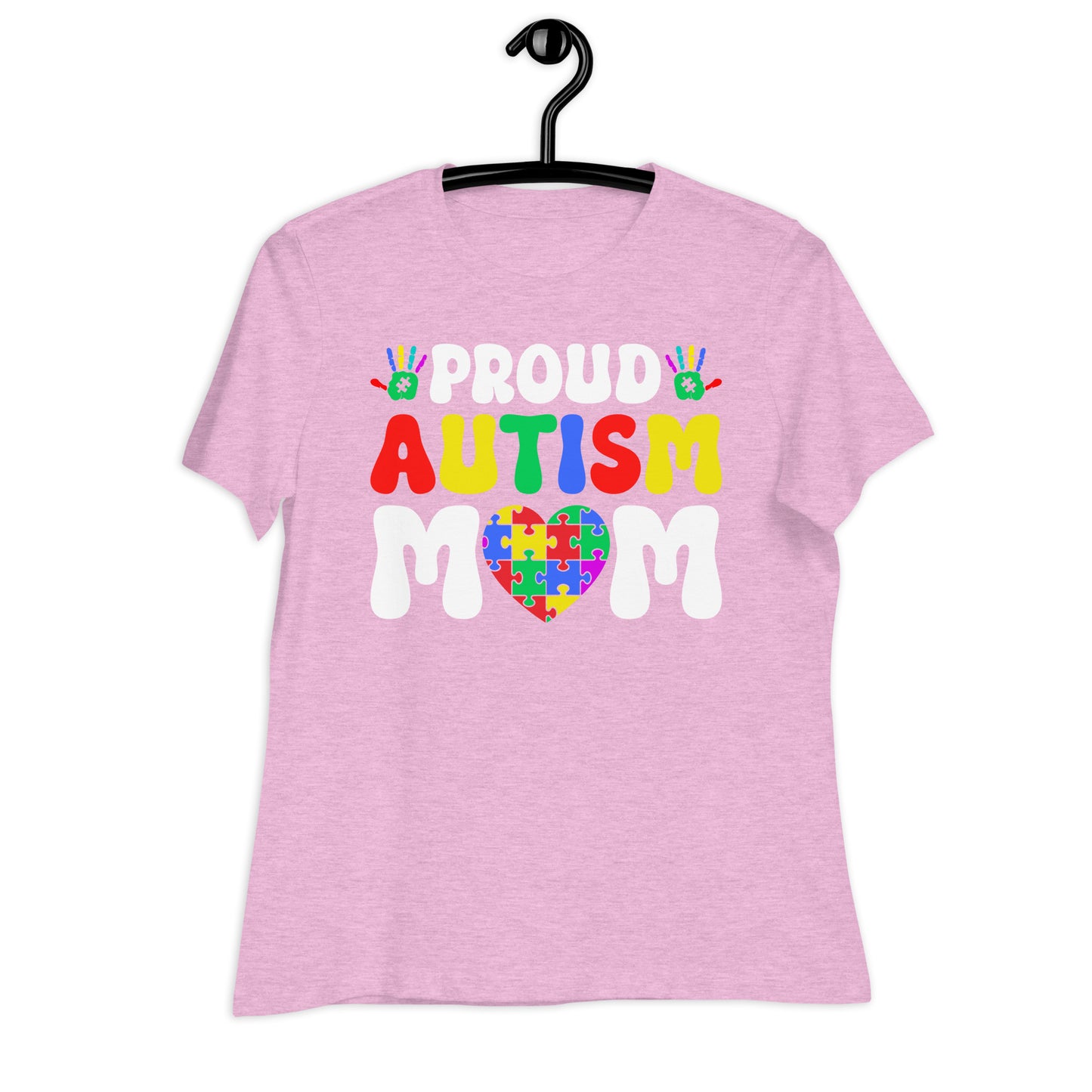 Autism Acceptance Together Quality Bella Canvas Women's Relaxed T-Shirt