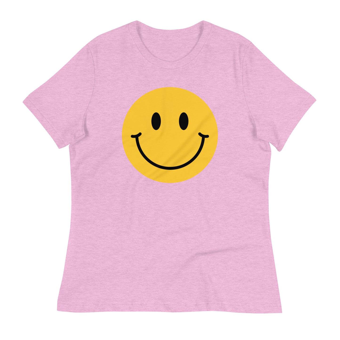 Smiley Face Bella Canvas Relaxed Women's T-Shirt