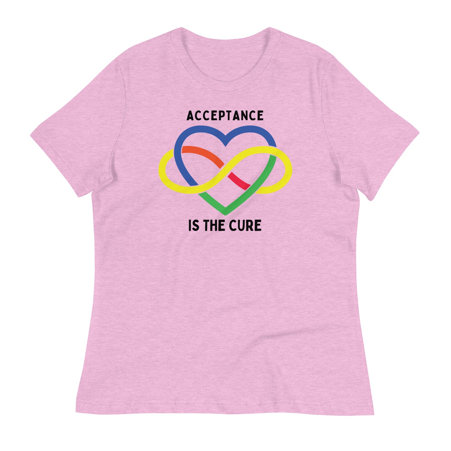Acceptance is the Cure Bella Canvas Relaxed Women's T-Shirt