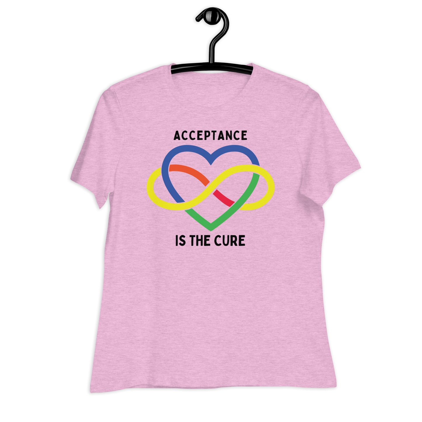 Acceptance is the Cure Bella Canvas Relaxed Women's T-Shirt