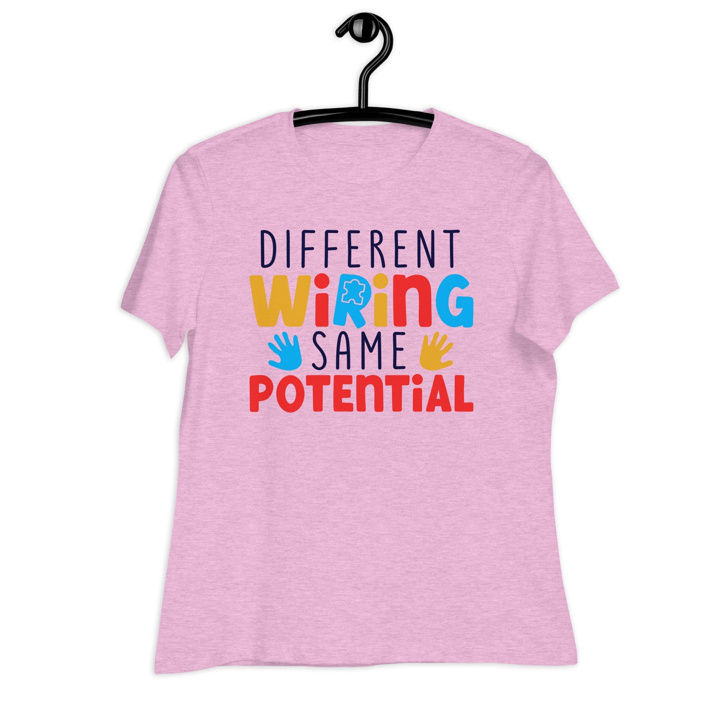Different Wiring Same Potential Bella Canvas Relaxed Women's T-Shirt
