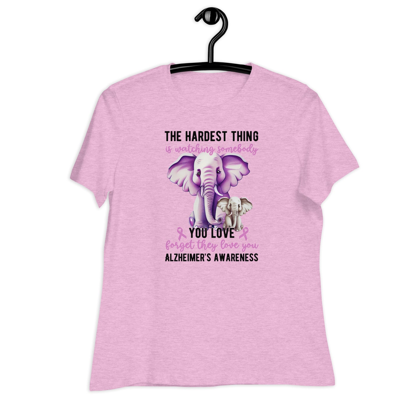 Alzheimer's Awareness Bella Canvas Relaxed Women's T-Shirt