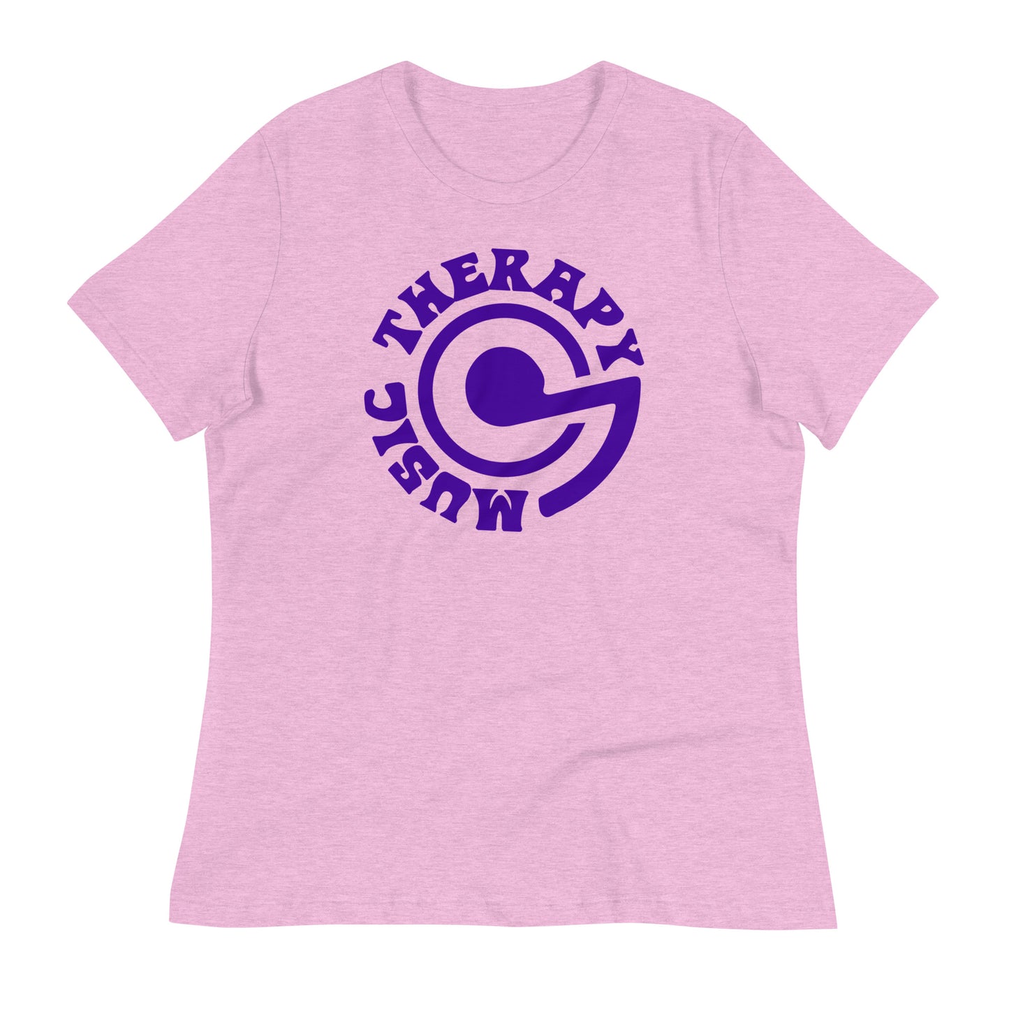 Music Therapy Quality Cotton Bella Canvas Relaxed Women's T-Shirt