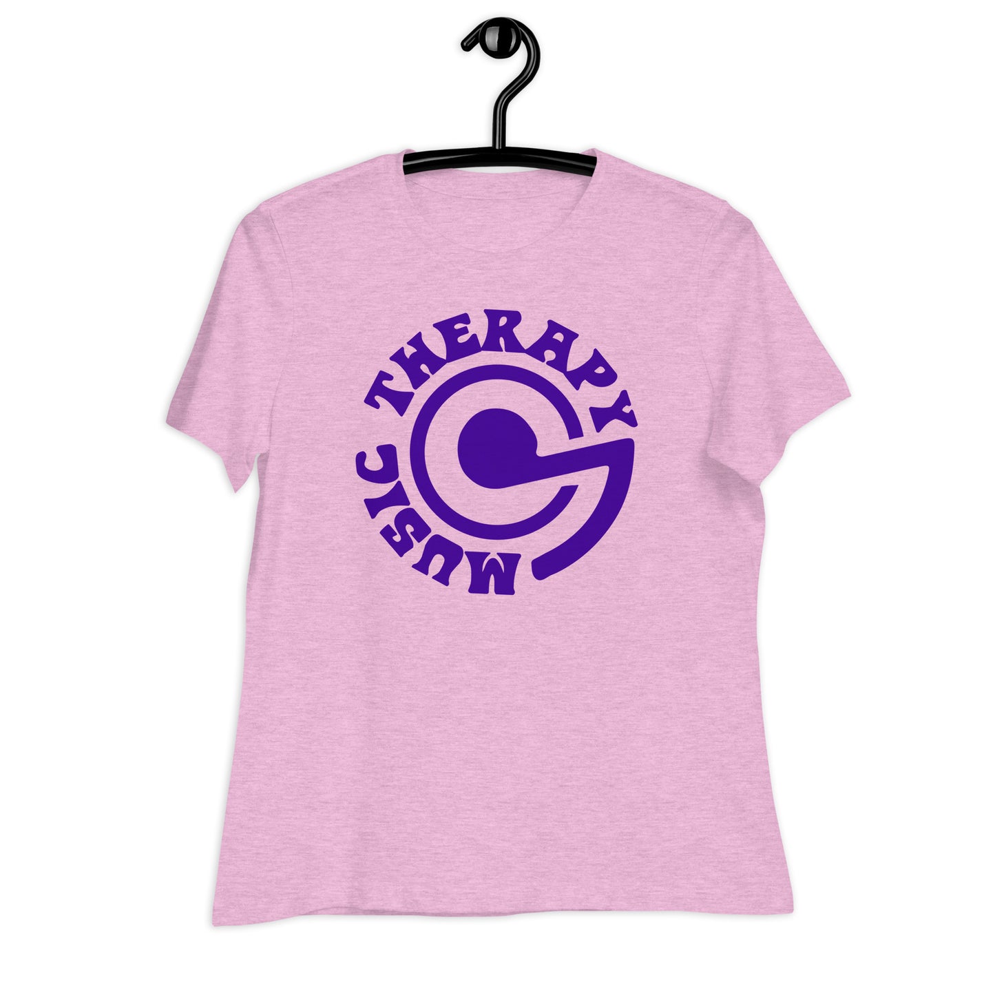 Music Therapy Quality Cotton Bella Canvas Relaxed Women's T-Shirt