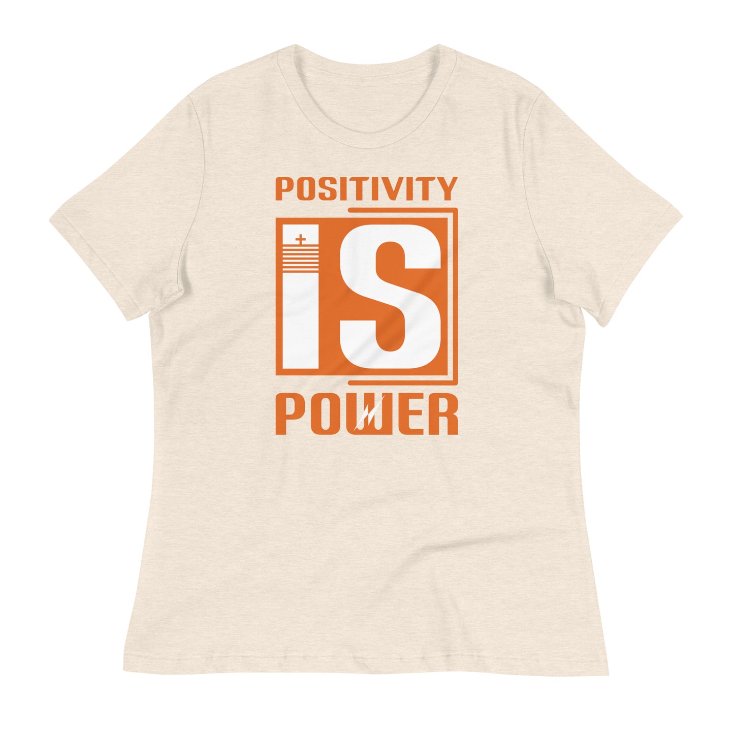Positivity is Power Bella Canvas Relaxed Women's T-Shirt