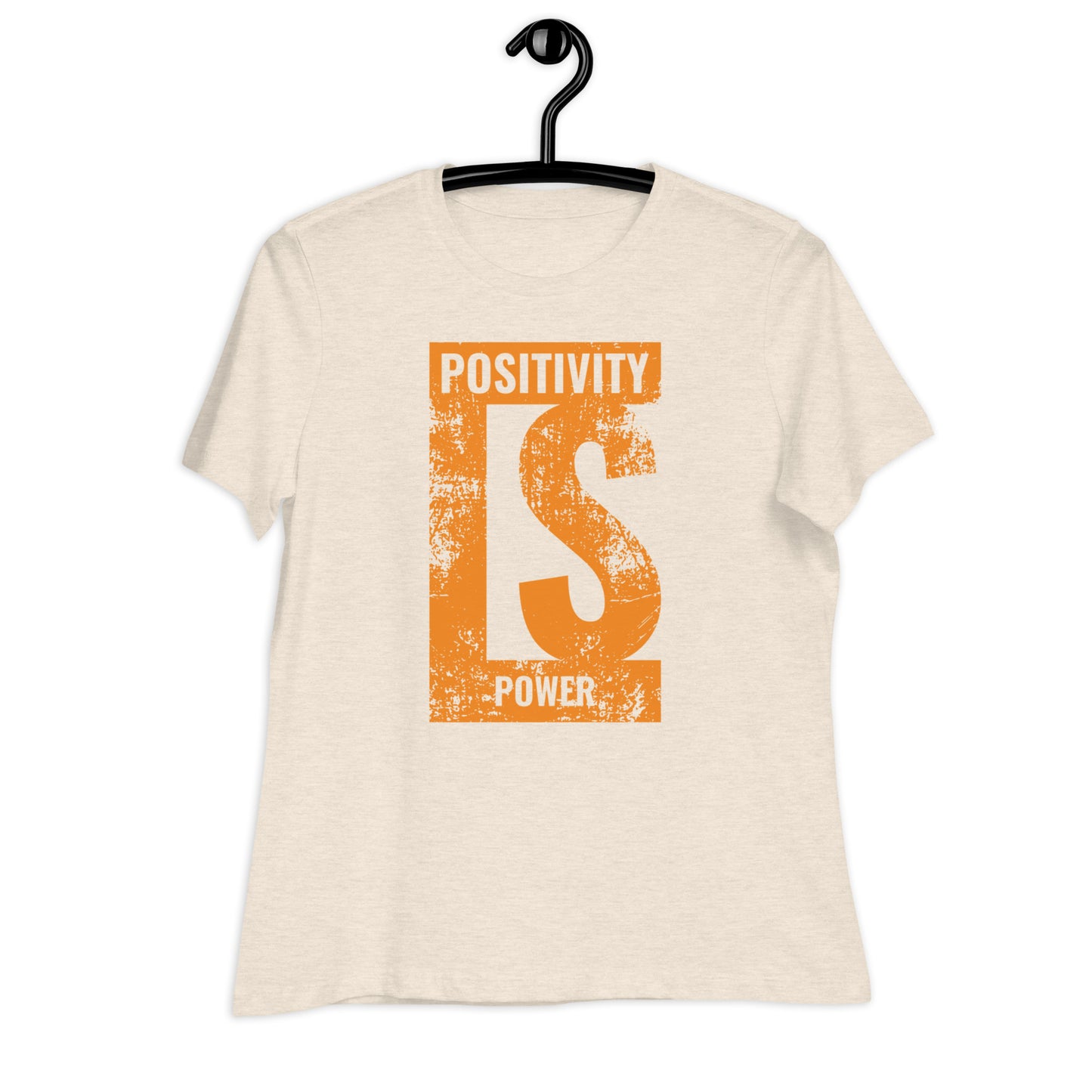 Positivity is Power Bella Canvas Relaxed Women's T-Shirt