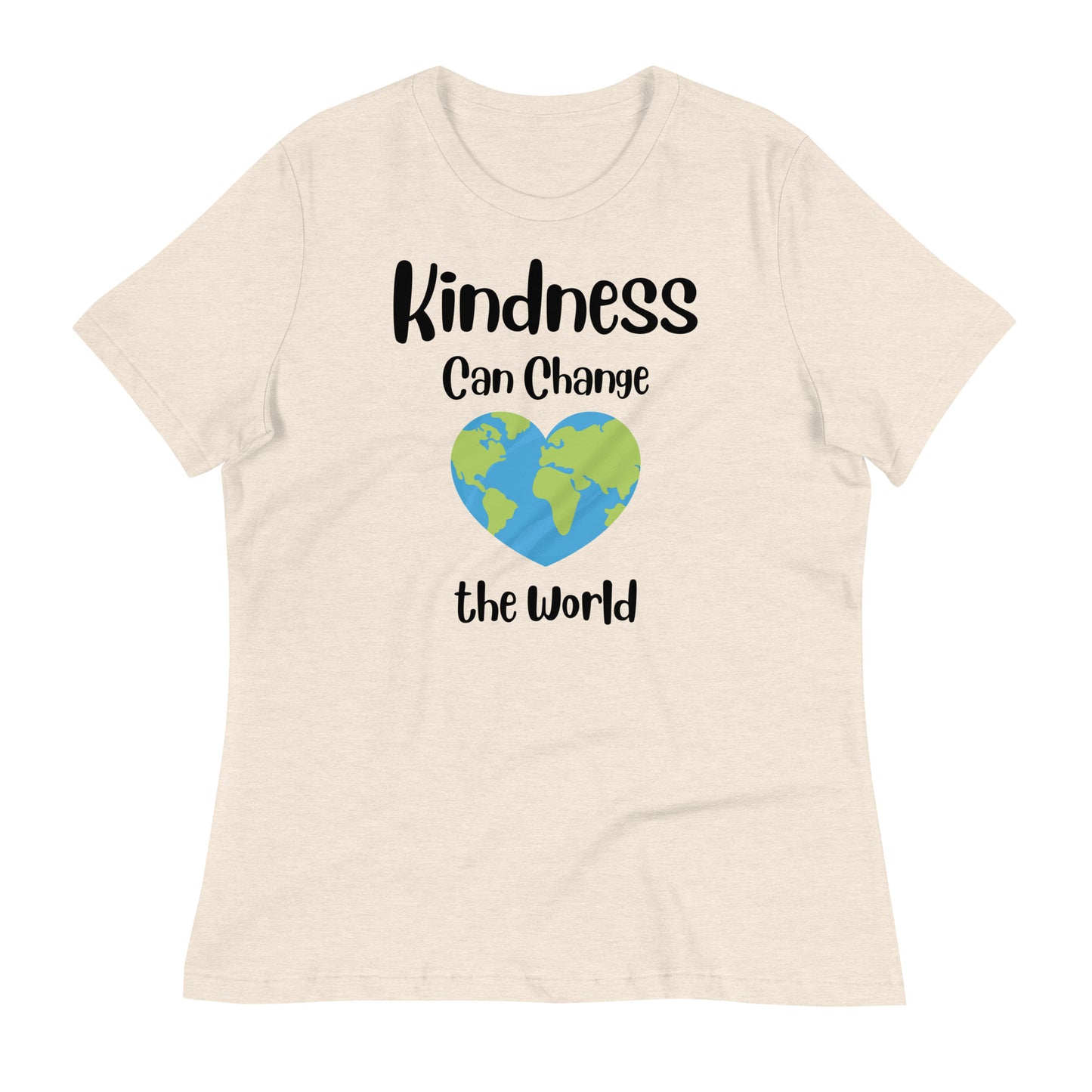 Kindness Can Change the World Bella Canvas Relaxed Women's T-Shirt