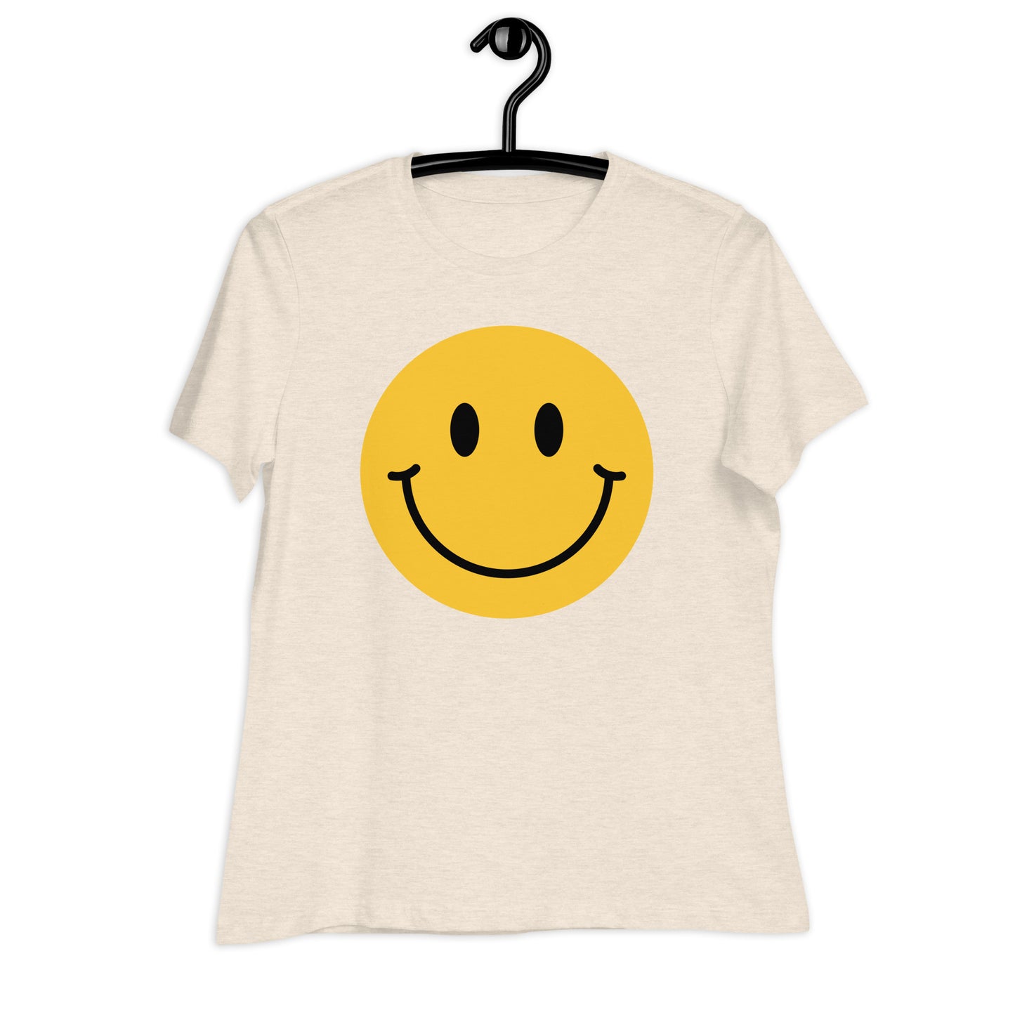 Smiley Face Bella Canvas Relaxed Women's T-Shirt