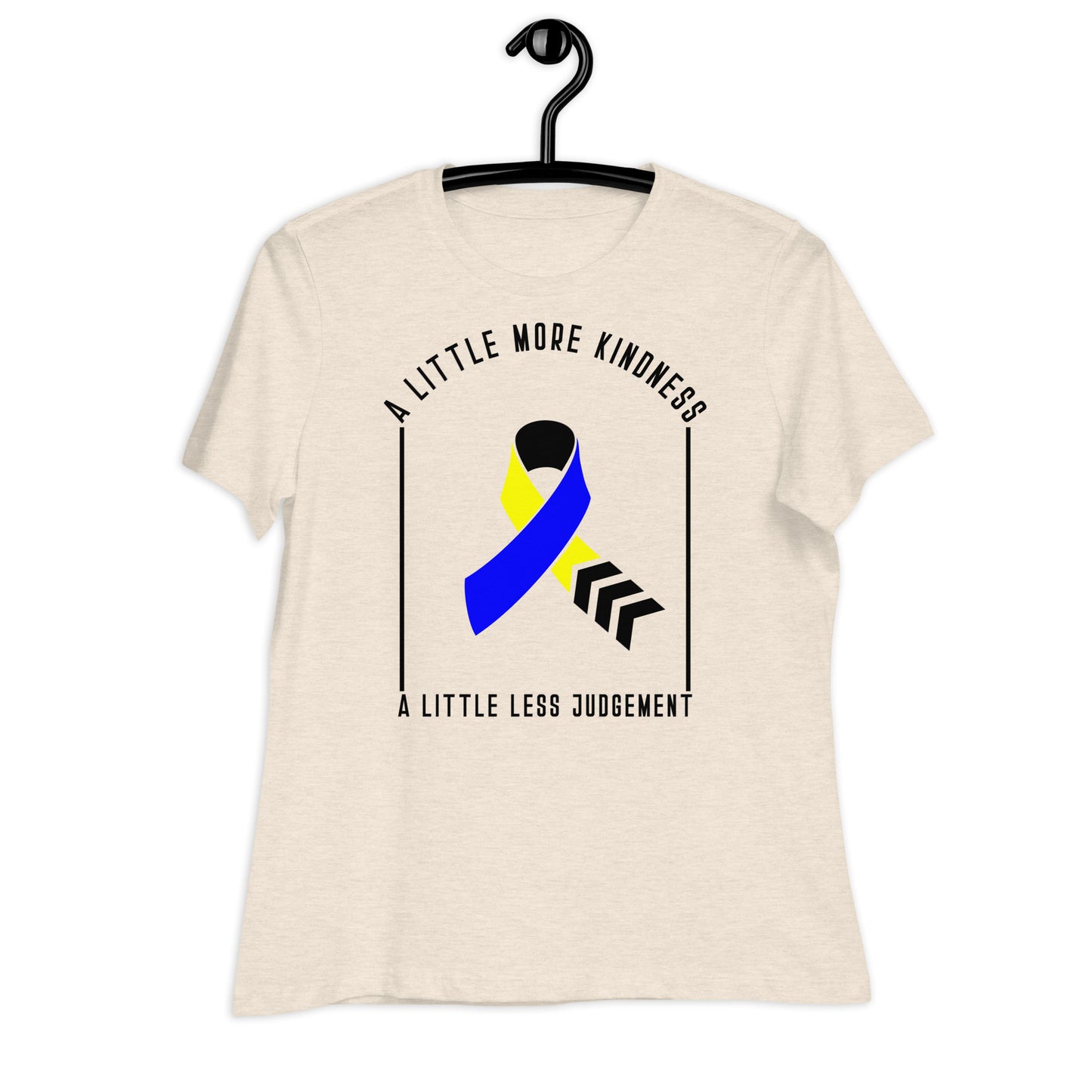 A Little More Kindness A Little Less Judgement Bella Canvas Relaxed Women's T-Shirt