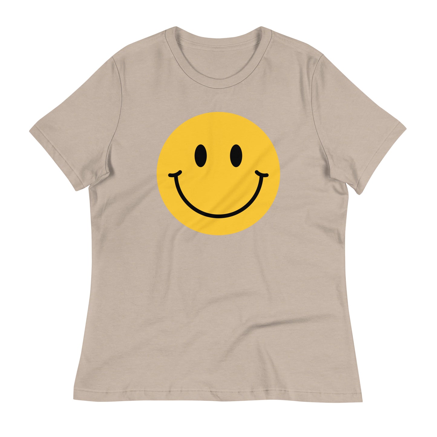 Smiley Face Bella Canvas Relaxed Women's T-Shirt