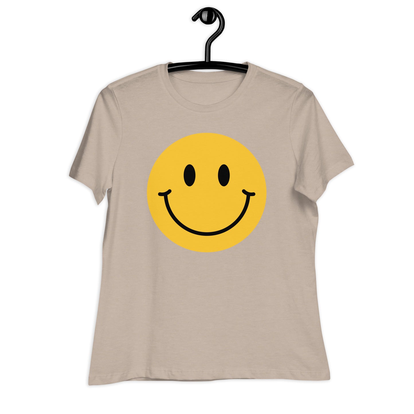 Smiley Face Bella Canvas Relaxed Women's T-Shirt