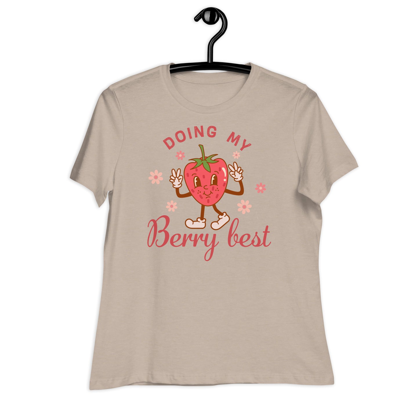 Doing My Berry Best Bella Canvas Relaxed Women's T-Shirt