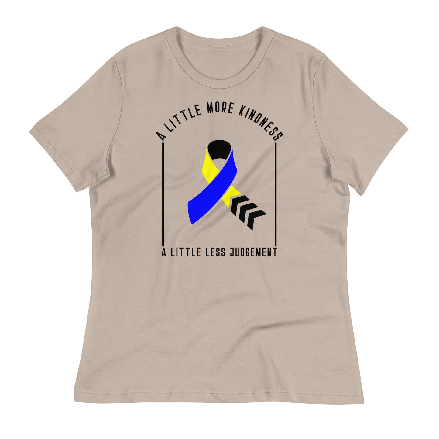 A Little More Kindness A Little Less Judgement Bella Canvas Relaxed Women's T-Shirt