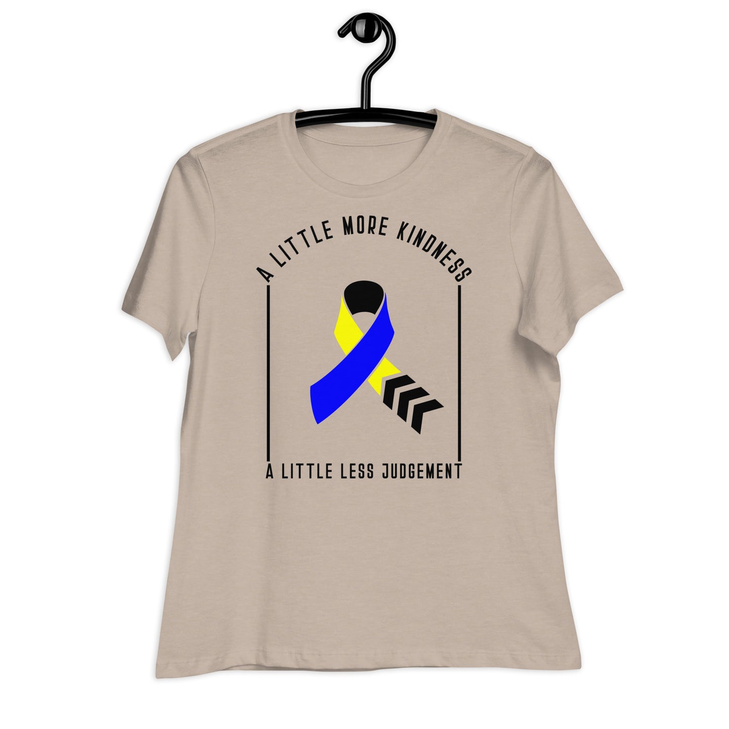 A Little More Kindness A Little Less Judgement Bella Canvas Relaxed Women's T-Shirt