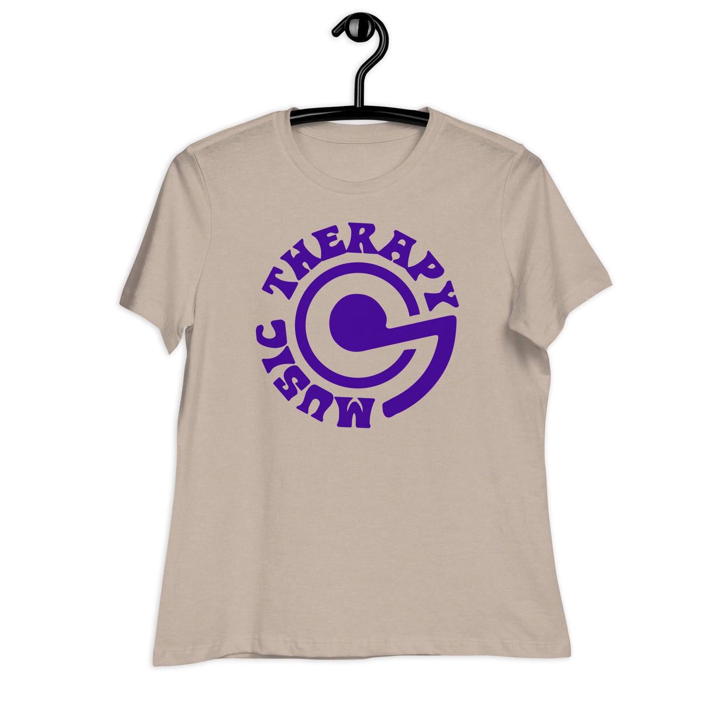 Music Therapy Quality Cotton Bella Canvas Relaxed Women's T-Shirt