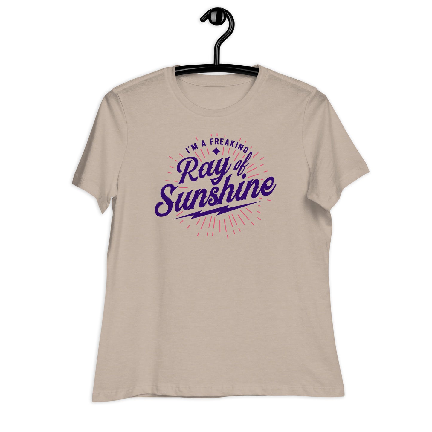 I'm a Freaking Ray of Sunshine Bella Canvas Relaxed Women's T-Shirt
