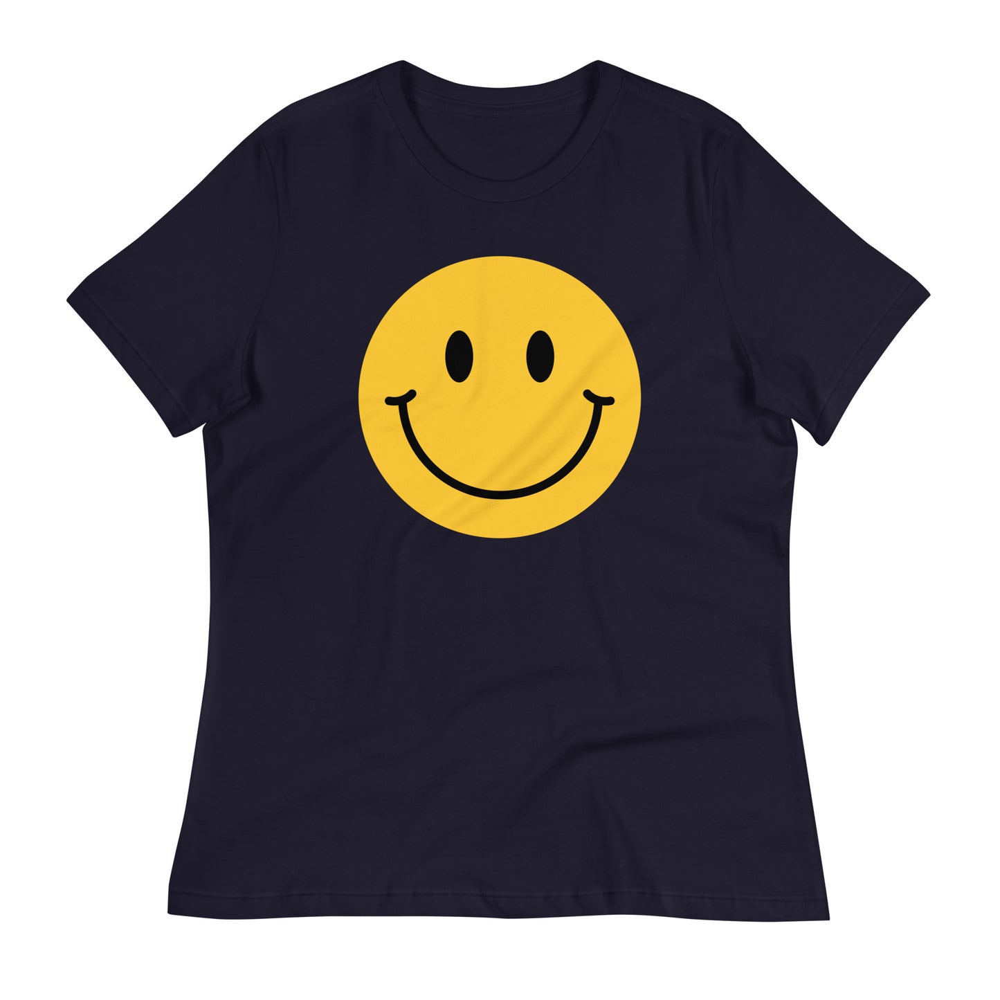 Smiley Face Bella Canvas Relaxed Women's T-Shirt