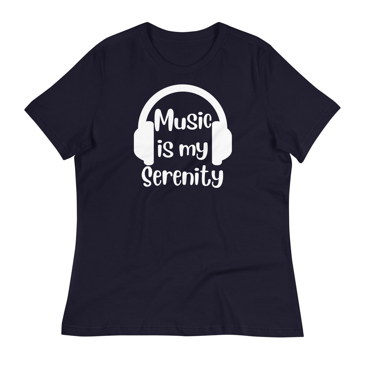 Music is My Serenity Bella Canvas Relaxed Women's T-Shirt
