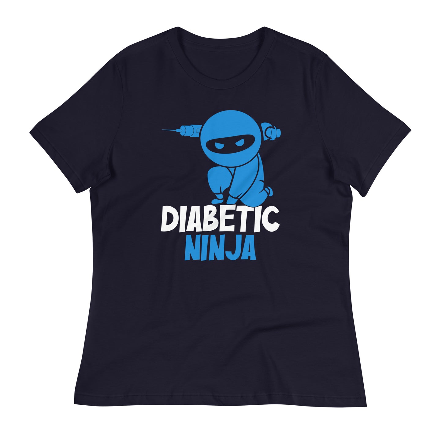 Diabetic Ninja Bella Canvas Relaxed Women's T-Shirt