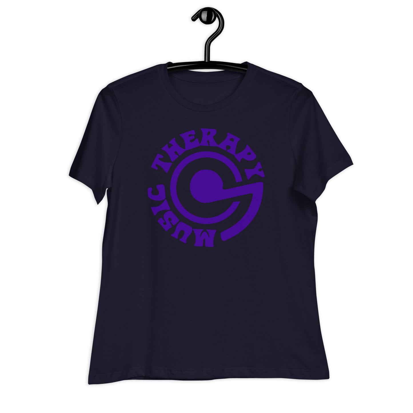 Music Therapy Quality Cotton Bella Canvas Relaxed Women's T-Shirt