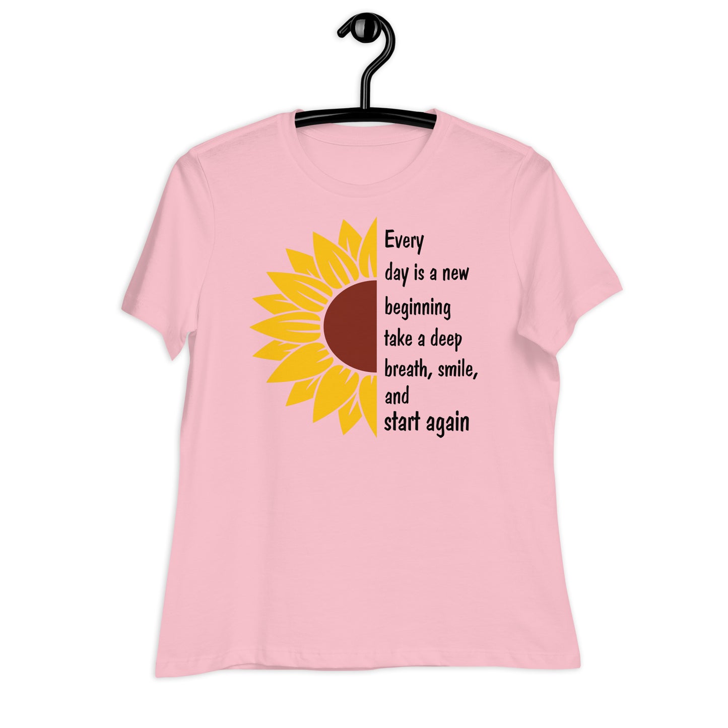 Every Day is a New Beginning Bella Canvas Relaxed Women's T-Shirt