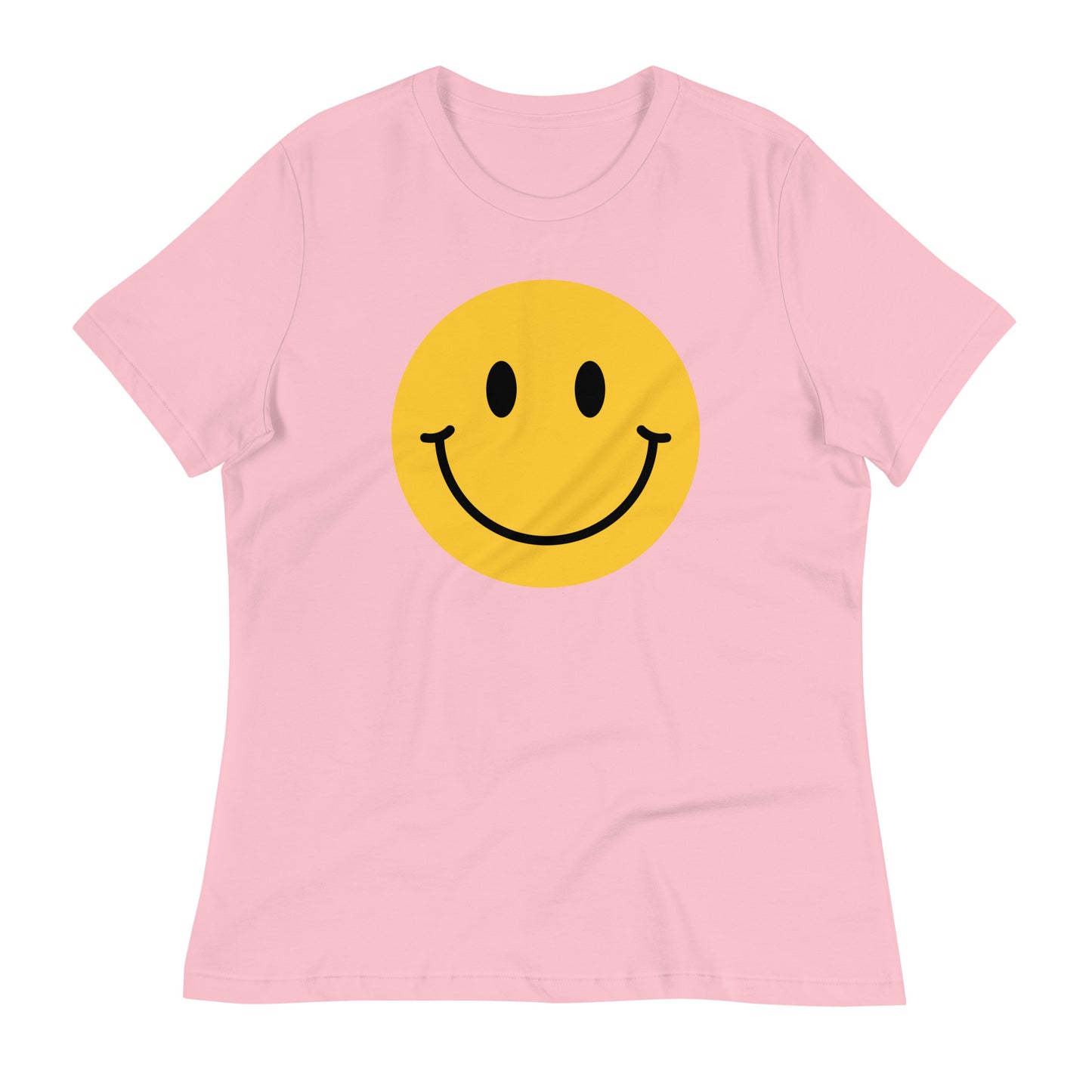 Smiley Face Bella Canvas Relaxed Women's T-Shirt