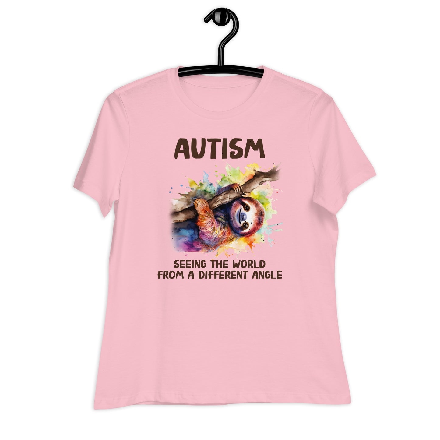 Autism, Seeing the World From a Different Angle Bella Canvas Relaxed Women's T-Shirt